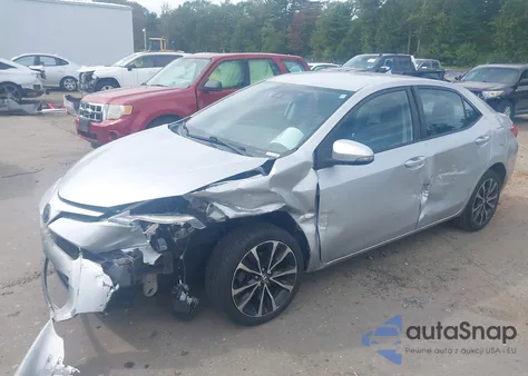 2017 Toyota Corolla Se из США, поврежденный, VIN 5YFBURHE5HP587007